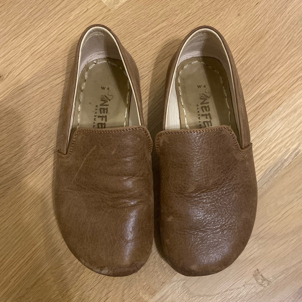 Nefes leather & copper grounding shoes